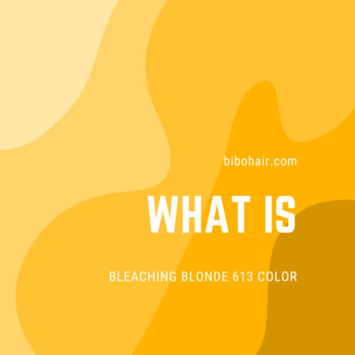 bleach 613 blonde color